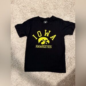 Kids Black Iowa Hawkeyes T-Shirt
